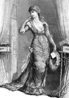 Madame Modjeska as Constance, in "Heartsease", at the Royal Court Theatre, 1880. Creator: Unknown