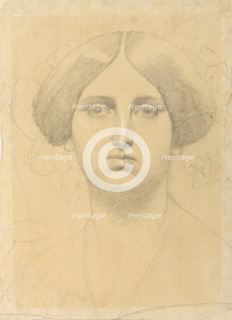 Madame Moitessier, 1851. Creator: Jean-Auguste-Dominique Ingres.