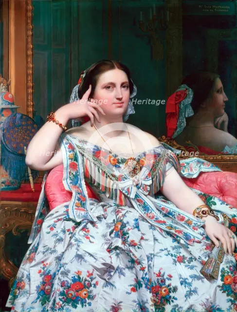 'Madame Moitessier', 1856. Artist: Jean-Auguste-Dominique Ingres