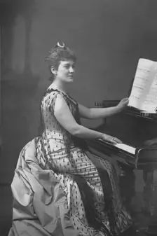 Madame Nordica c1891. Artist: W&D Downey