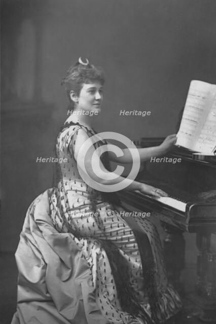 'Madame Nordica', c1891. Artist: W&D Downey.