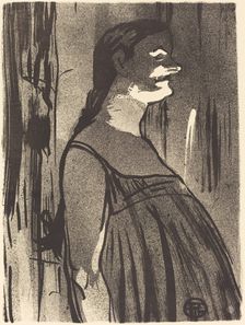 Madame Abdala, 1893. Creator: Henri de Toulouse-Lautrec