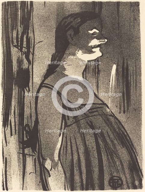 Madame Abdala, 1893. Creator: Henri de Toulouse-Lautrec.