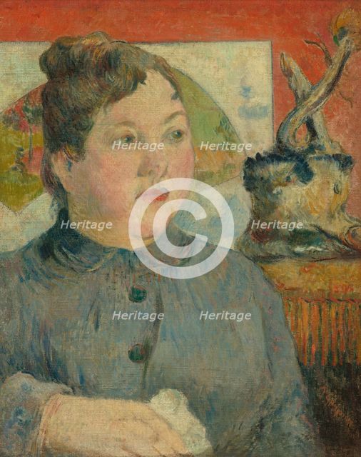 Madame Alexandre Kohler, 1887/1888. Creator: Paul Gauguin.