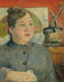 Madame Alexandre Kohler, 1887/1888. Creator: Paul Gauguin