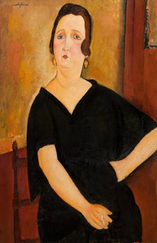 Madame Amédée (Woman with Cigarette), 1918. Creator: Amadeo Modigliani