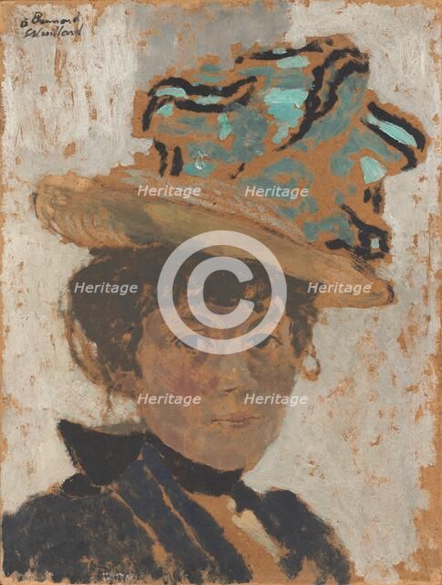 Madame Bonnard, 1895/1900. Creator: Edouard Vuillard.