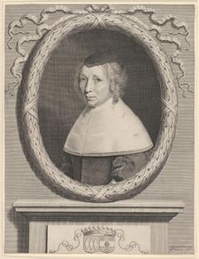 Madame Bouthillier (Marie de Bragelogne), 1656. Creator: Robert Nanteuil