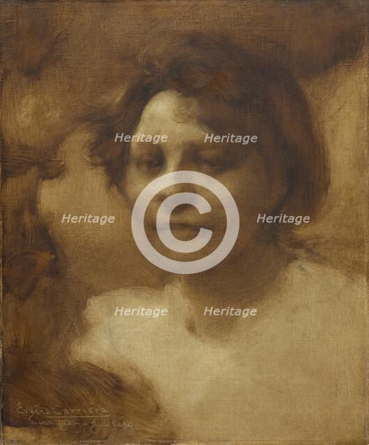 Madame Case, after September 1900, probably summer 1901. Creator: Eugène Carrière (French, 1849-1906).