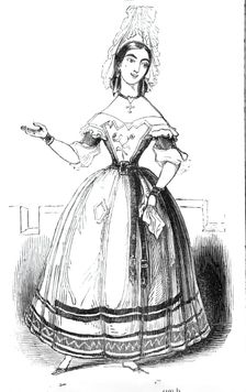 Madame Celeste, 1842. Creator: Unknown