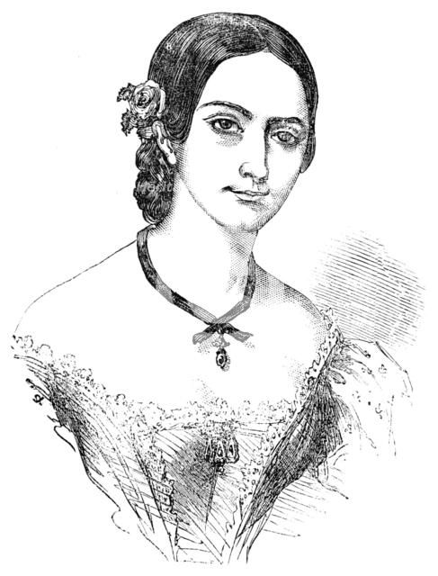 Madame Celeste, 1856.  Creator: Unknown.