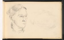 Madame Cézanne, 1882/1887. Creator: Paul Cezanne