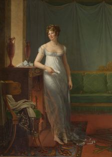 Madame Charles Maurice de Talleyrand Périgord (1761-1835), ca. 1804. Creator: Francois Pascal Simon Gerard