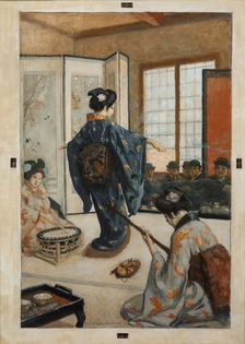 Madame Chrysanthème. Creator: Gorguet, Auguste-François (1862-1927)