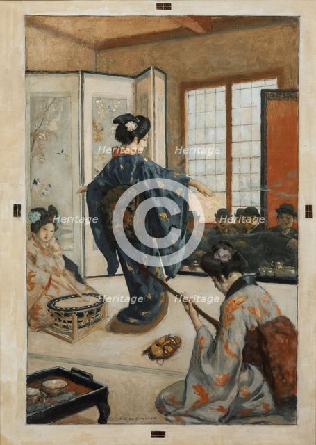 Madame Chrysanthème. Creator: Gorguet, Auguste-François (1862-1927).