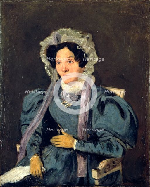 'Madame Corot, Mother of the Artist', c1845. Artist: Jean-Baptiste-Camille Corot    