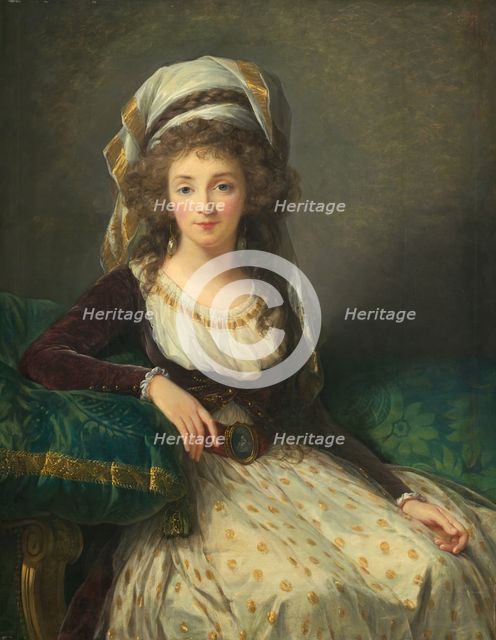 Madame d'Aguesseau de Fresnes, 1789. Creator: Elisabeth Louise Vigee-LeBrun.