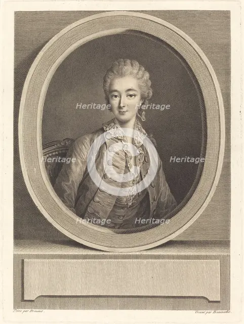 Madame du Barry. Creator: Jacques Firmin Beauvarlet.