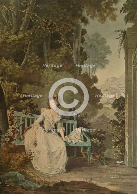 'Madame Dugazon', 1770, (1913). Artist: Jean Francois Janinet.