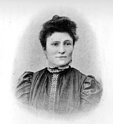 Madame Dupoirier of the Hotel D'Alsace, 1906. Creator: Unknown