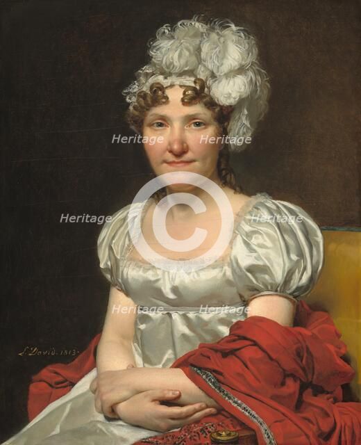 Madame David, 1813. Creator: Jacques-Louis David.