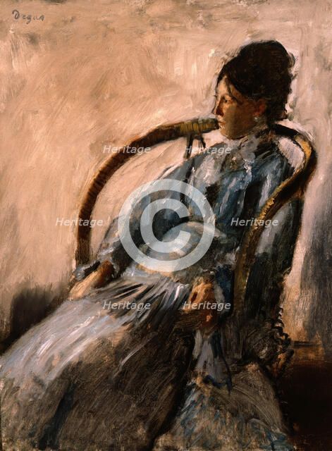 Madame De Nittis , ca 1872.