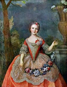 Madame de Beaujolais 18th century (1910).Artist: Jean-Marc Nattier