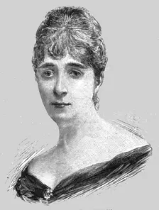 'Madame De Bonnemain 1891. Creator: Unknown