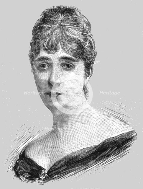''Madame De Bonnemain', 1891. Creator: Unknown.