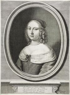 Madame de Gillier, 1651. Creator: Robert Nanteuil