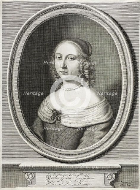 Madame de Gillier, 1651. Creator: Robert Nanteuil.