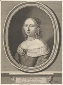 Madame de Gillier (Marie Jolly), ca. 1652. Creator: Robert Nanteuil