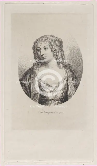 Madame de Grignan, ca. 1870. Creator: Jules-Ferdinand Jacquemart.