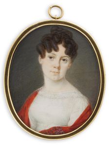 Madame de la Grange, 1825. Creator: Anders Gustaf Andersson