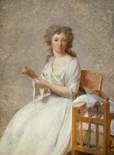 Madame de Pastoret and Her Son, 1791/92. Creator: Jacques-Louis David