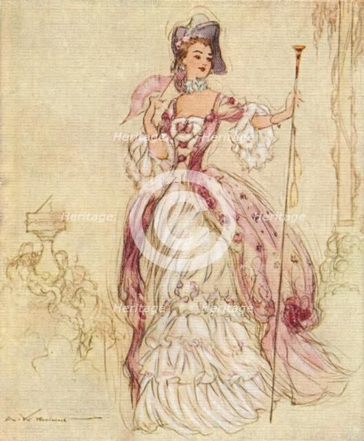 Madame de Pompadour, (1721-1764), 1937. Artist: Alexander K MacDonald