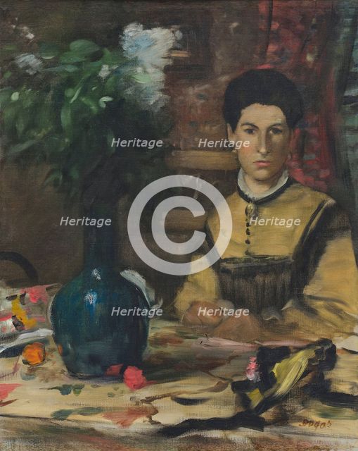 Madame de Rutté, c1875. Creator: Degas, Edgar (1834-1917).