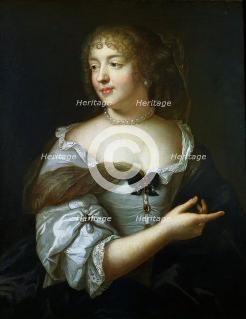 'Madame de Sevigne', French courtier and letter writer, 17th century. Artist: Claude Lefebvre