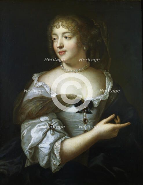 'Madame de Sevigne', French courtier and letter writer, 17th century. Artist: Claude Lefebvre