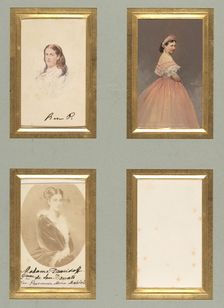 [Madame Demidoff and Unknown Sitters], before 1865. Creators: Pierre-Louis Pierson, Marck
