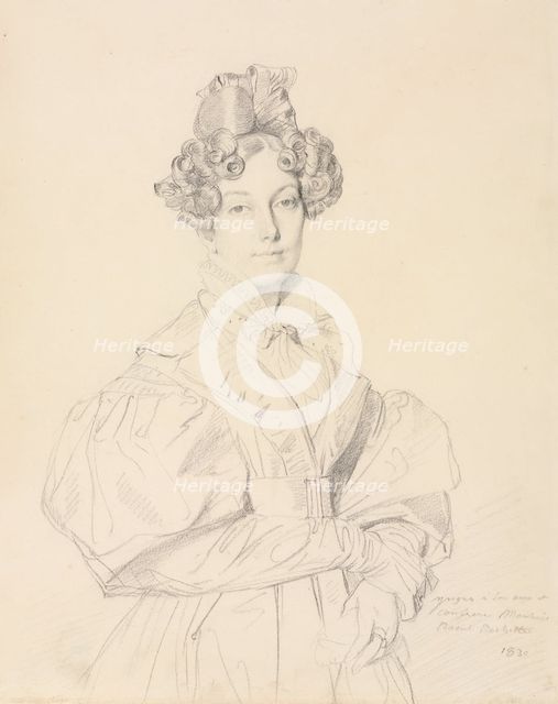 Madame Désiré Raoul-Rochette, 1830. Creator: Jean-Auguste-Dominique Ingres (French, 1780-1867).