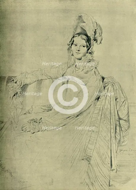 'Madame Destouches', 1816, (1903).  Creator: Unknown.