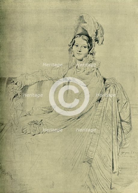 'Madame Destouches', 1816, (1903).  Creator: Unknown.
