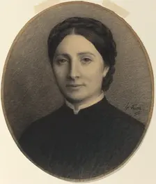 Madame Ditte, 1867. Creator: Henri Fantin-Latour