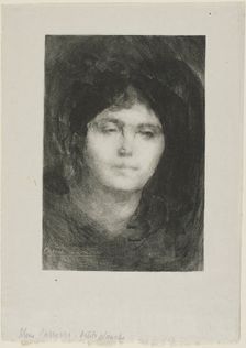 Madame Eugène Carrière, 1893. Creator: Eugene Carriere