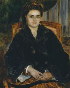 Madame Édouard Bernier (Marie-Octavie-Stéphanie Laurens, 1838-1920), 1871. Creator: Pierre-Auguste Renoir