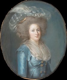 Madame Élisabeth de France (1764-1794), ca. 1787. Creator: Adélaïde Labille-Guiard
