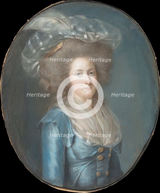 Madame Élisabeth de France (1764-1794), ca. 1787. Creator: Adélaïde Labille-Guiard.