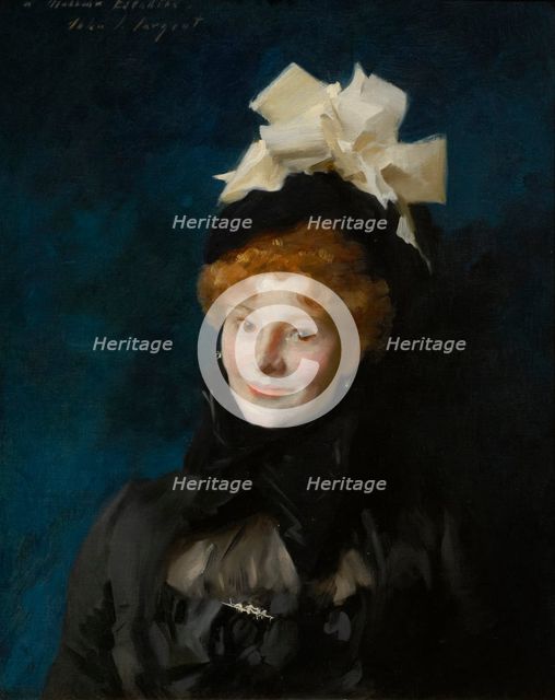 Madame Escudier, c1883. Creator: John Singer Sargent.