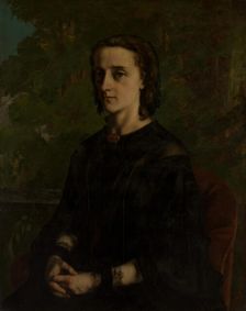 Madame Frederic Breyer (Fanny Hélène Van Bruyssel, 1830-1894), 1858. Creator: Gustave Courbet